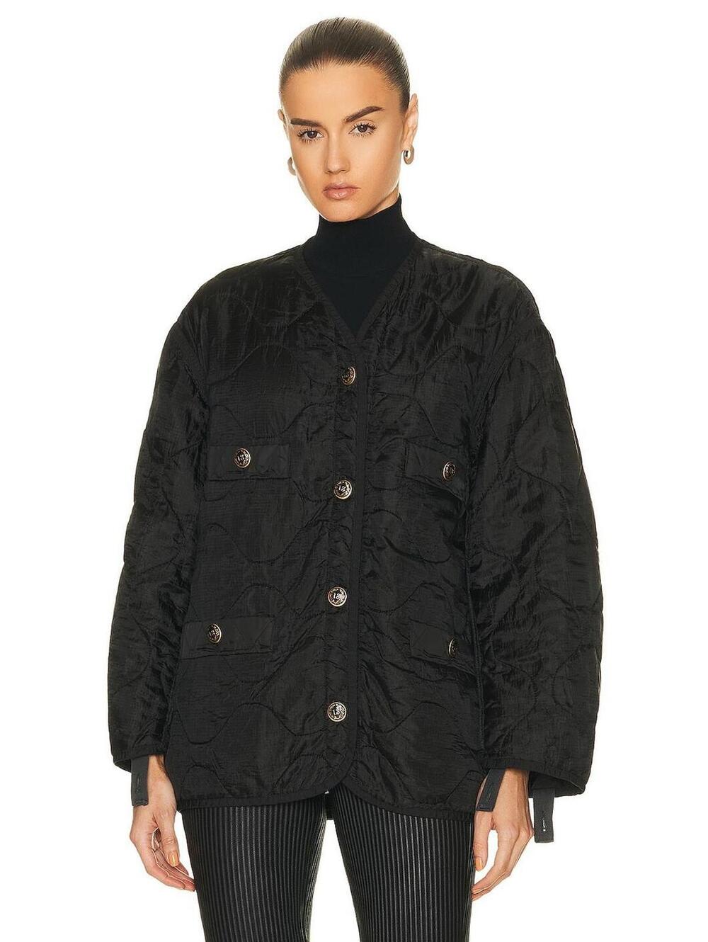 NWT ~ R13  Black Gothic Linear Jacket Size OS